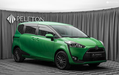 Toyota Sienta II, 2017 год, 1 700 000 рублей, 2 фотография
