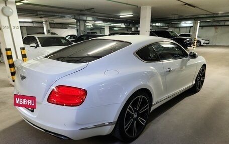 Bentley Continental GT II рестайлинг, 2011 год, 3 395 000 рублей, 4 фотография