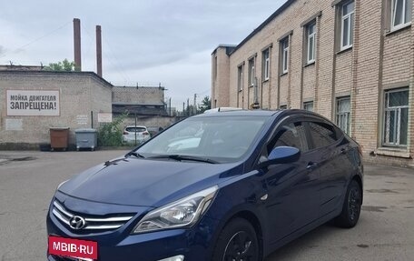 Hyundai Solaris II рестайлинг, 2014 год, 556 000 рублей, 3 фотография