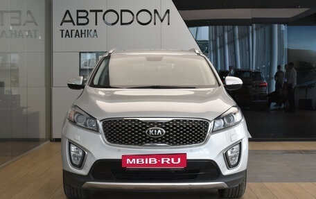 KIA Sorento III Prime рестайлинг, 2016 год, 2 499 000 рублей, 2 фотография