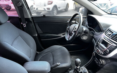 Hyundai Solaris II рестайлинг, 2015 год, 1 000 000 рублей, 14 фотография