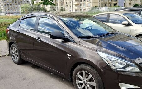 Hyundai Solaris II рестайлинг, 2015 год, 1 200 000 рублей, 16 фотография