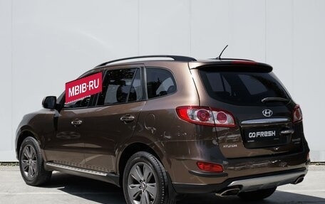 Hyundai Santa Fe III рестайлинг, 2011 год, 1 649 000 рублей, 2 фотография