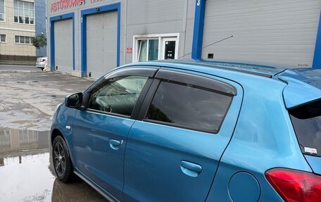 Mitsubishi Mirage VI рестайлинг, 2012 год, 670 000 рублей, 10 фотография