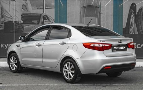 KIA Rio III рестайлинг, 2012 год, 919 000 рублей, 2 фотография