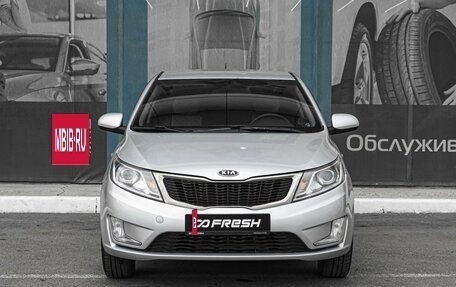 KIA Rio III рестайлинг, 2012 год, 919 000 рублей, 3 фотография