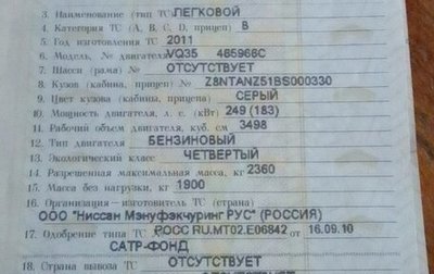 Nissan Murano, 2011 год, 650 000 рублей, 1 фотография