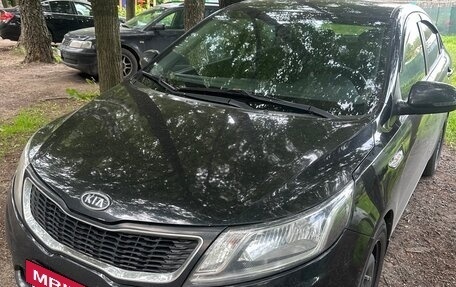 KIA Rio III рестайлинг, 2014 год, 880 000 рублей, 2 фотография