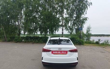 Hyundai Solaris II рестайлинг, 2021 год, 1 600 000 рублей, 7 фотография