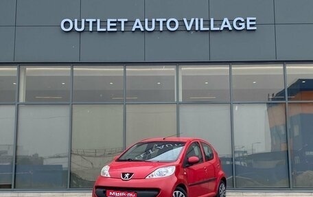 Peugeot 107 I рестайлинг, 2007 год, 379 000 рублей, 1 фотография