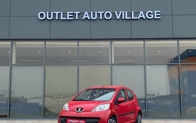 Peugeot 107 I рестайлинг, 2007 год, 379 000 рублей, 1 фотография