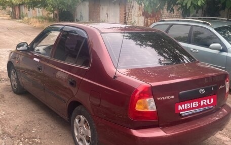 Hyundai Accent II, 2007 год, 425 000 рублей, 10 фотография