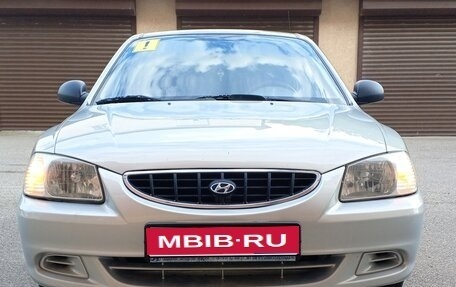 Hyundai Accent II, 2008 год, 1 фотография