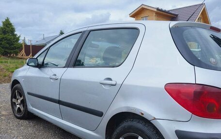 Peugeot 307 I, 2002 год, 300 000 рублей, 10 фотография