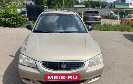 Hyundai Accent II, 2004 год, 210 000 рублей, 2 фотография