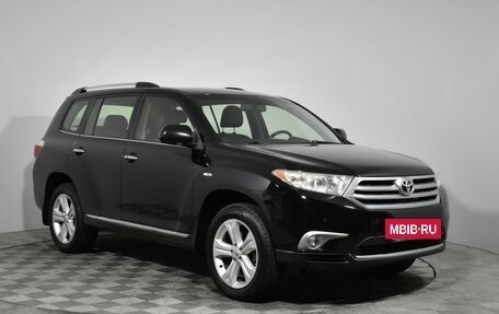 Toyota Highlander III, 2013 год, 2 049 000 рублей, 3 фотография