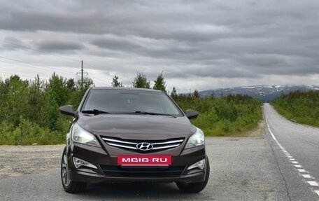 Hyundai Solaris II рестайлинг, 2014 год, 1 030 000 рублей, 3 фотография