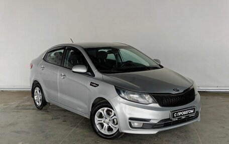 KIA Rio III рестайлинг, 2015 год, 917 000 рублей, 3 фотография