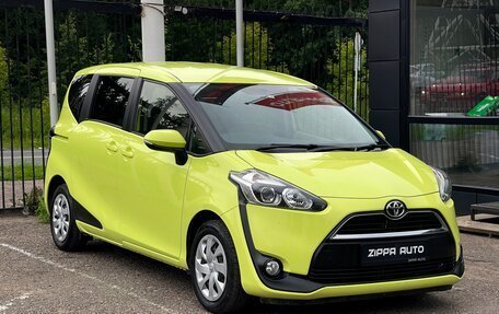 Toyota Sienta II, 2017 год, 1 479 000 рублей, 1 фотография