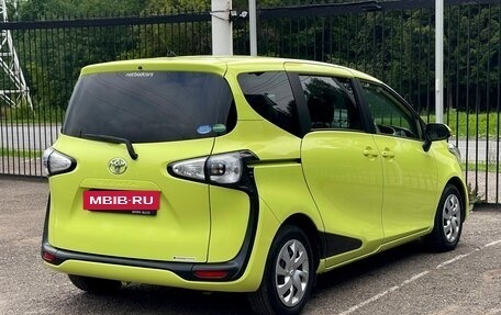 Toyota Sienta II, 2017 год, 1 479 000 рублей, 5 фотография