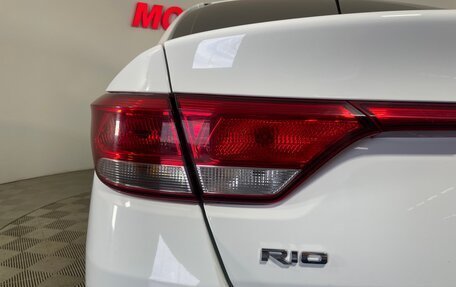 KIA Rio IV, 2017 год, 1 132 000 рублей, 8 фотография