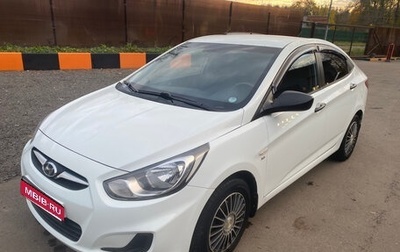 Hyundai Solaris II рестайлинг, 2011 год, 730 000 рублей, 1 фотография