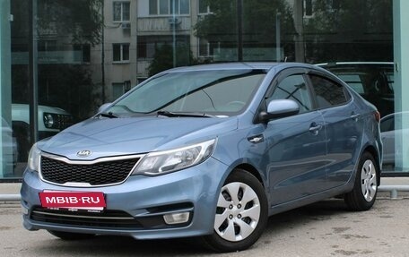 KIA Rio III рестайлинг, 2015 год, 1 046 000 рублей, 1 фотография