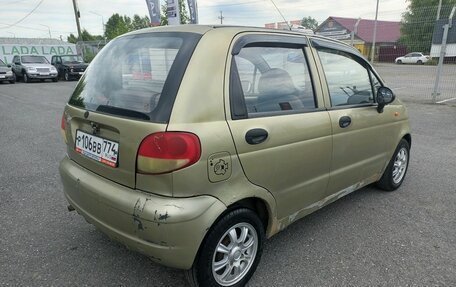 Daewoo Matiz I, 2007 год, 100 000 рублей, 4 фотография