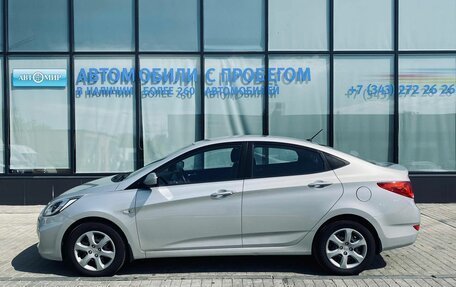 Hyundai Solaris II рестайлинг, 2011 год, 755 000 рублей, 2 фотография