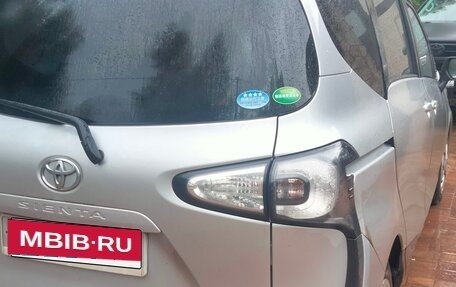 Toyota Sienta II, 2018 год, 1 150 000 рублей, 5 фотография