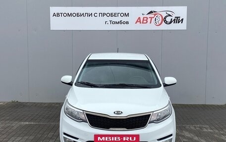 KIA Rio III рестайлинг, 2016 год, 892 000 рублей, 2 фотография