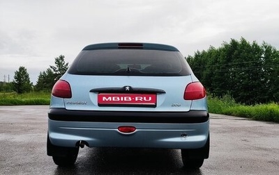 Peugeot 206, 2001 год, 180 000 рублей, 1 фотография
