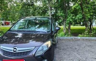 Opel Zafira C рестайлинг, 2013 год, 1 350 000 рублей, 1 фотография