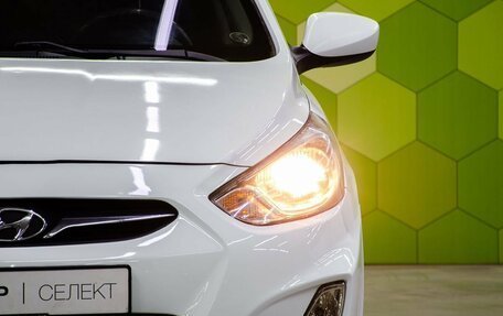 Hyundai Solaris II рестайлинг, 2011 год, 750 000 рублей, 10 фотография