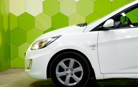 Hyundai Solaris II рестайлинг, 2011 год, 750 000 рублей, 9 фотография