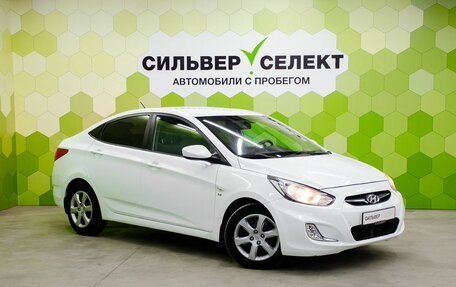 Hyundai Solaris II рестайлинг, 2011 год, 750 000 рублей, 5 фотография