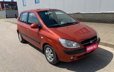 Hyundai Getz I рестайлинг, 2008 год, 468 000 рублей, 1 фотография