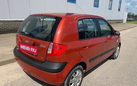 Hyundai Getz I рестайлинг, 2008 год, 468 000 рублей, 3 фотография