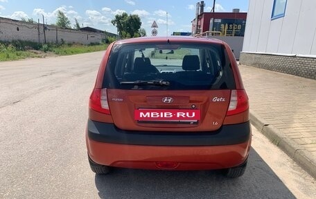 Hyundai Getz I рестайлинг, 2008 год, 468 000 рублей, 4 фотография