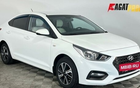 Hyundai Solaris II рестайлинг, 2017 год, 1 100 000 рублей, 3 фотография