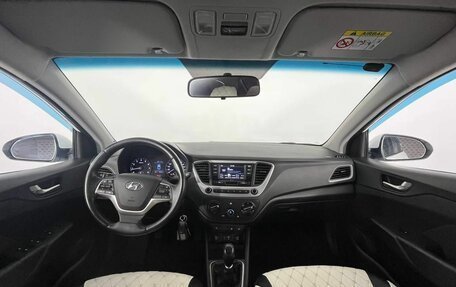 Hyundai Solaris II рестайлинг, 2017 год, 1 100 000 рублей, 10 фотография