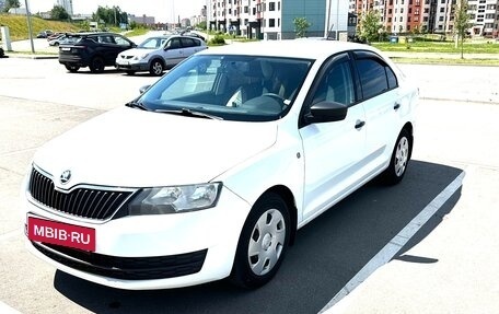 Skoda Rapid I, 2014 год, 850 000 рублей, 10 фотография