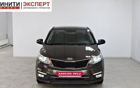 KIA Rio III рестайлинг, 2017 год, 1 059 900 рублей, 2 фотография