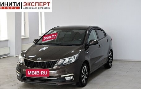 KIA Rio III рестайлинг, 2017 год, 1 059 900 рублей, 3 фотография
