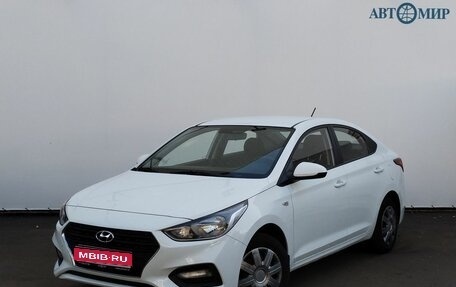 Hyundai Solaris II рестайлинг, 2019 год, 1 050 000 рублей, 1 фотография