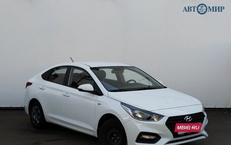 Hyundai Solaris II рестайлинг, 2019 год, 1 050 000 рублей, 3 фотография