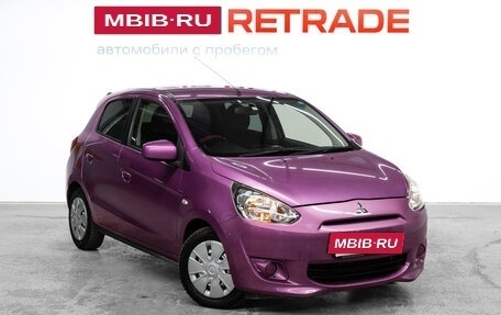 Mitsubishi Mirage VI рестайлинг, 2013 год, 770 000 рублей, 3 фотография