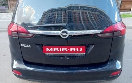 Opel Zafira C рестайлинг, 2012 год, 1 150 000 рублей, 4 фотография