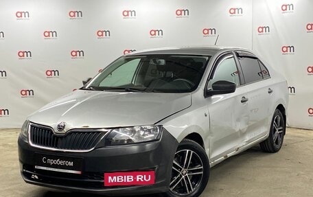 Skoda Rapid I, 2014 год, 599 000 рублей, 3 фотография