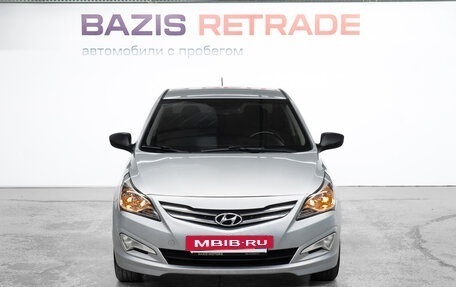 Hyundai Solaris II рестайлинг, 2015 год, 879 000 рублей, 3 фотография
